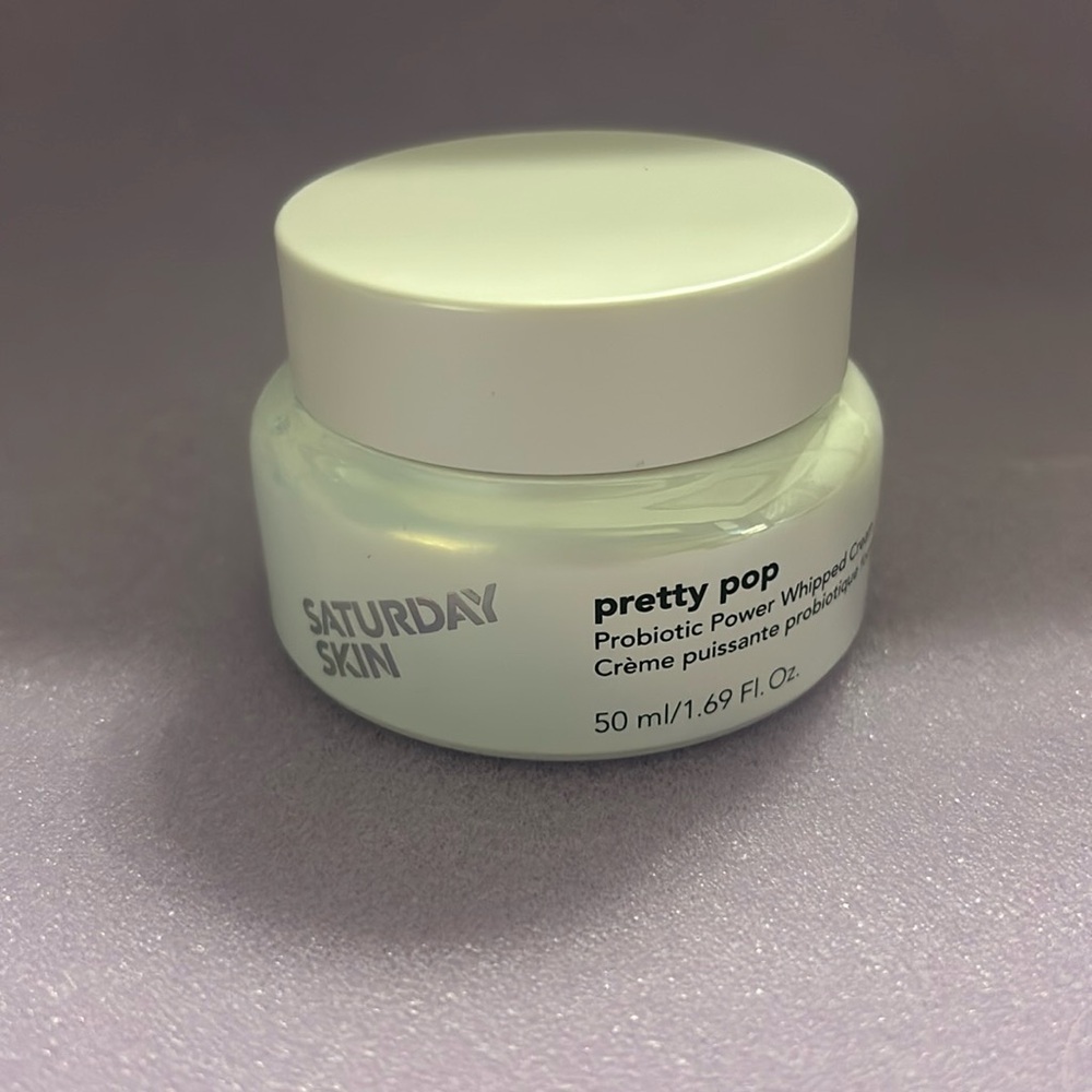 Saturday Skin pretty pop Probiotic Power Whipped Cream